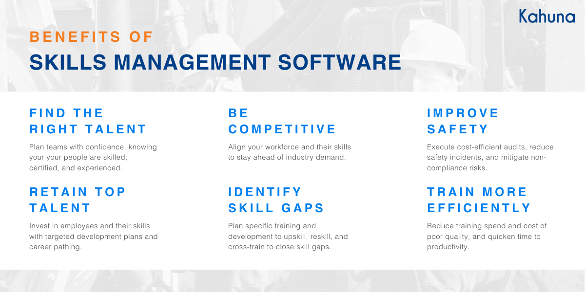 Skills Management Software Benefits Kahuna