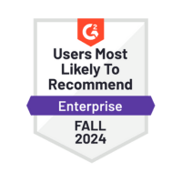 Kahuna G2 Badge - Fall 2024 - Users Most Likely to Recommend